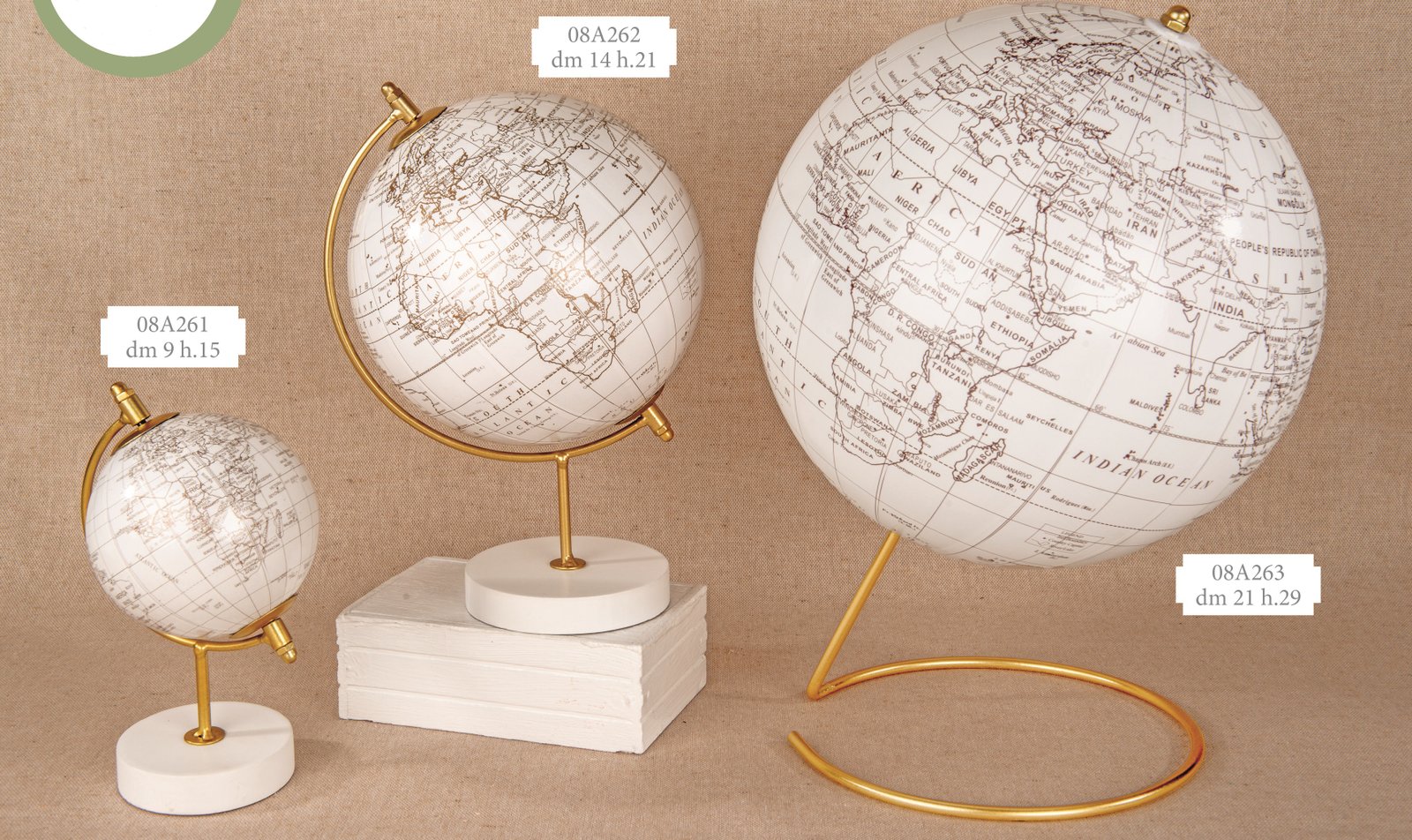 Voyage Globo dm.9-14-21 Bomboniera 08A261-08A263, ideale per Matrimonio globetrotter.