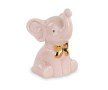 Elefantino Bomboniera Rosa H.8cm simbolo saggezza, ideale per Battesimo 2026.