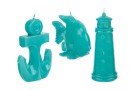 Candela Mare Grande 9×14 cm Bomboniera 3 ass. 58148, ideale per Matrimonio marino.