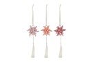 Appendino Calamita Corallo 3 ass. Bomboniera 6×6×3 cm 58167, ideale per Matrimonio marino.
